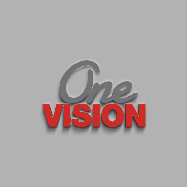 Scritta ONE VISION