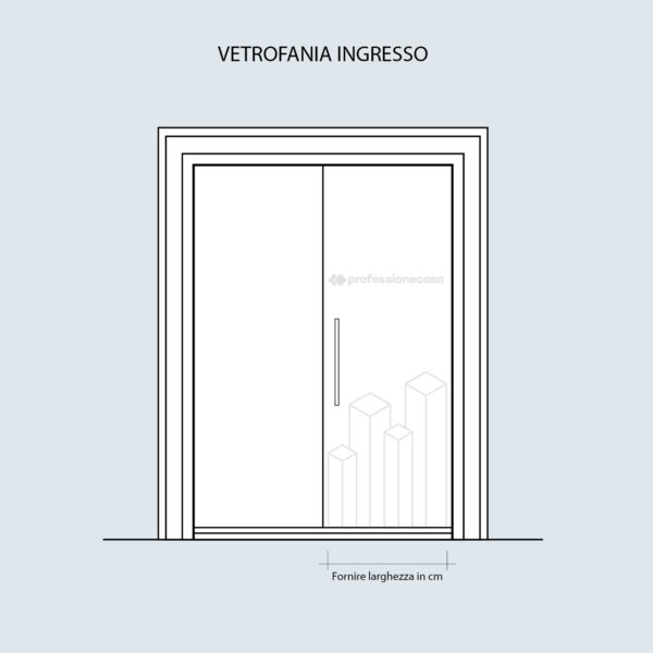 Vetrofania Ingresso