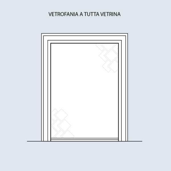 Vetrofania vetrina